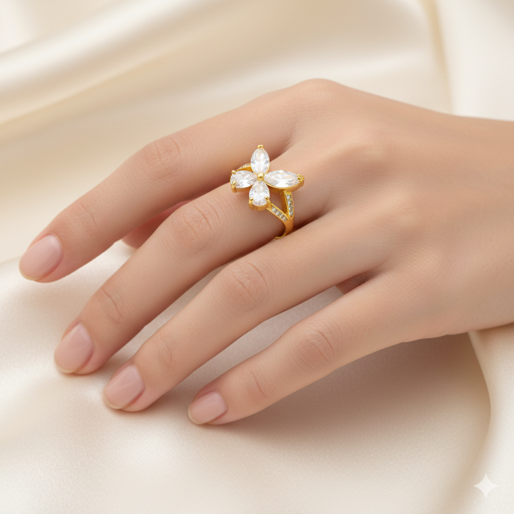 Flutter Glow Adjustable Ring