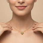 Essential Heart Pendant with Chain with pendant
