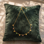 Celestia Multistone Charm Necklaces