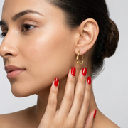Fluid Hoop Earrings