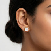 enamel Stud Earrings Set