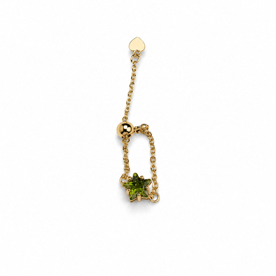 Emerald Star Ring