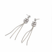 Leaf Tassel Danglers