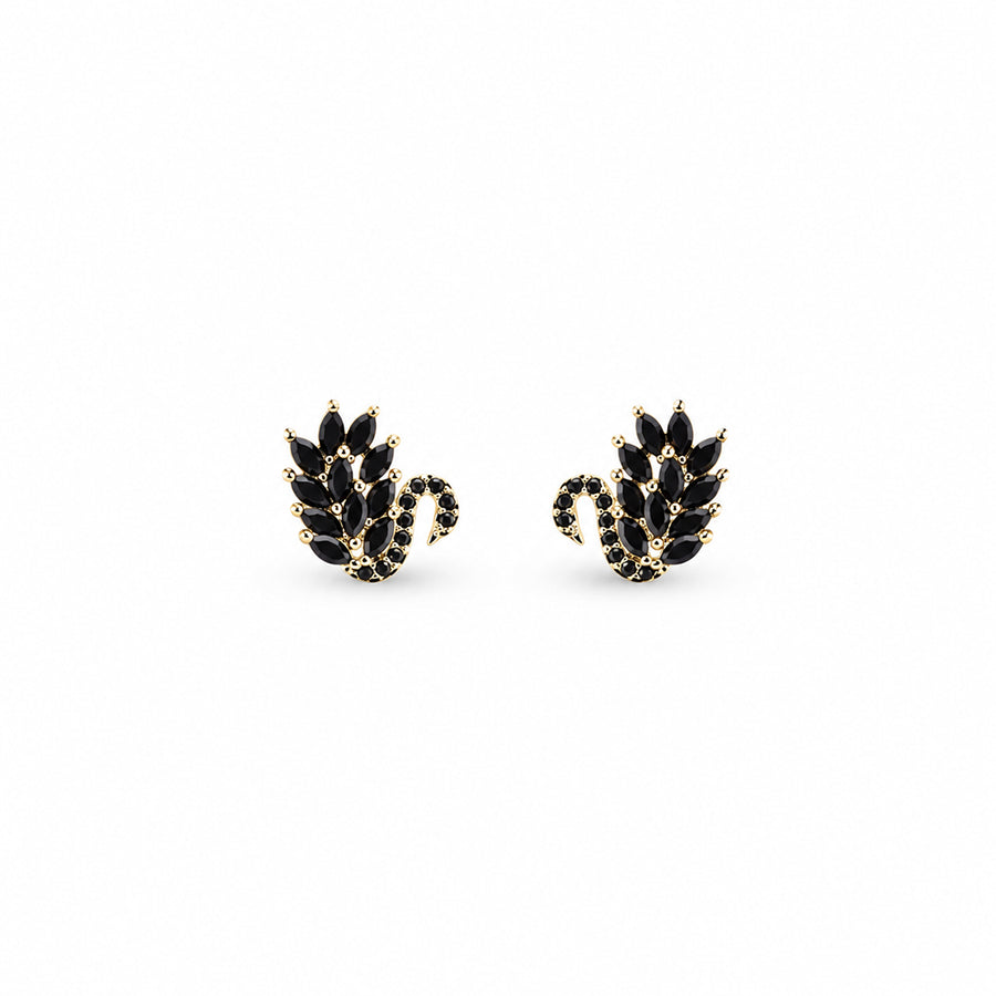 Black Swan Earrings