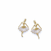 Ballerina Stud Earrings
