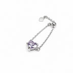 Lilac Heart Ring