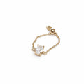 Luna Solitaire Ring
