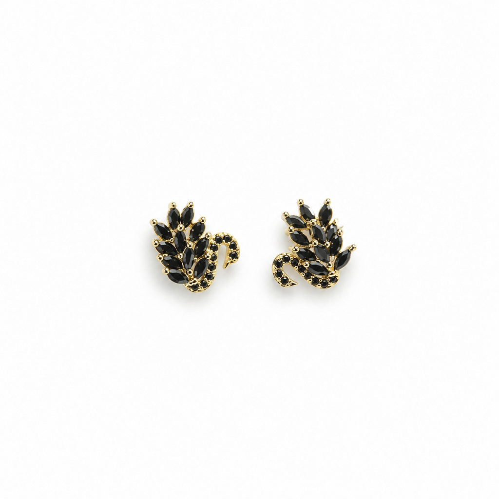 Black Swan Earrings