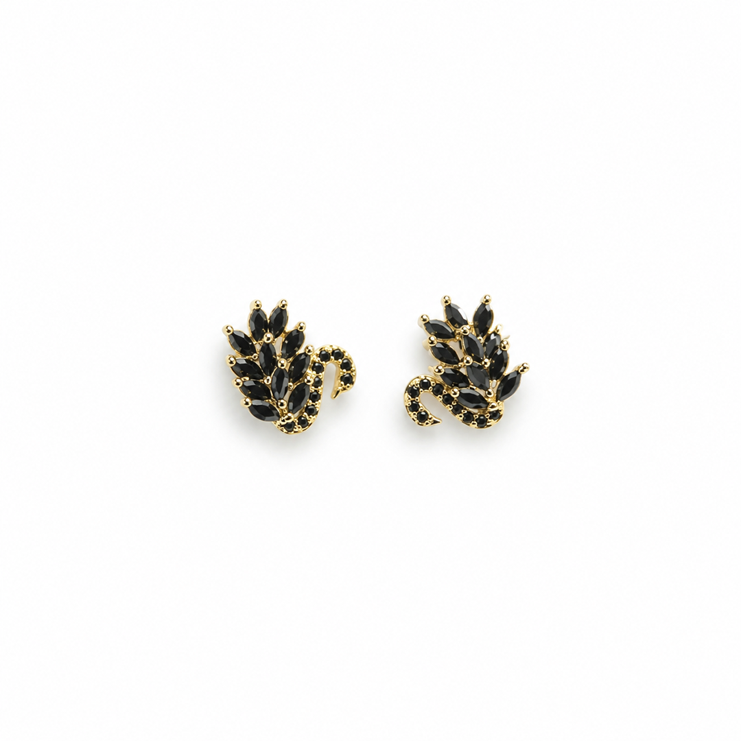 Black Swan Earrings