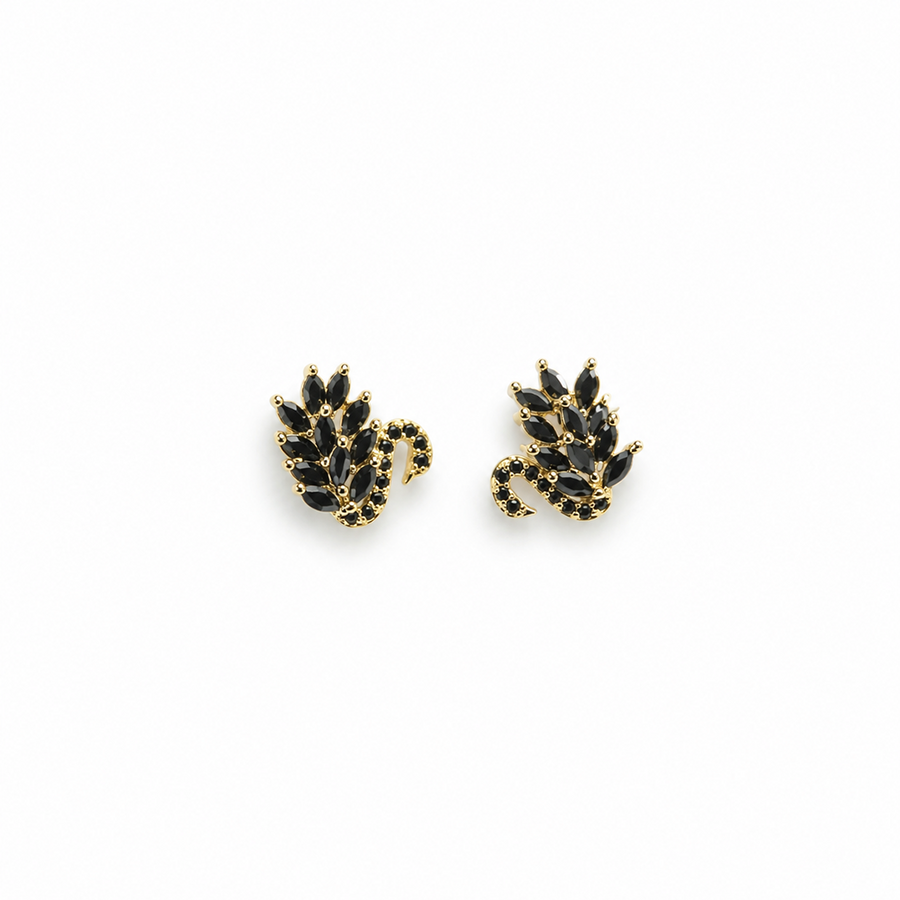 Black Swan Earrings