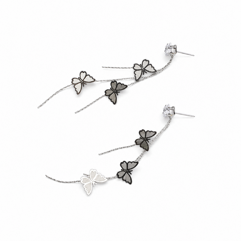 Butterfly Drop Earrings