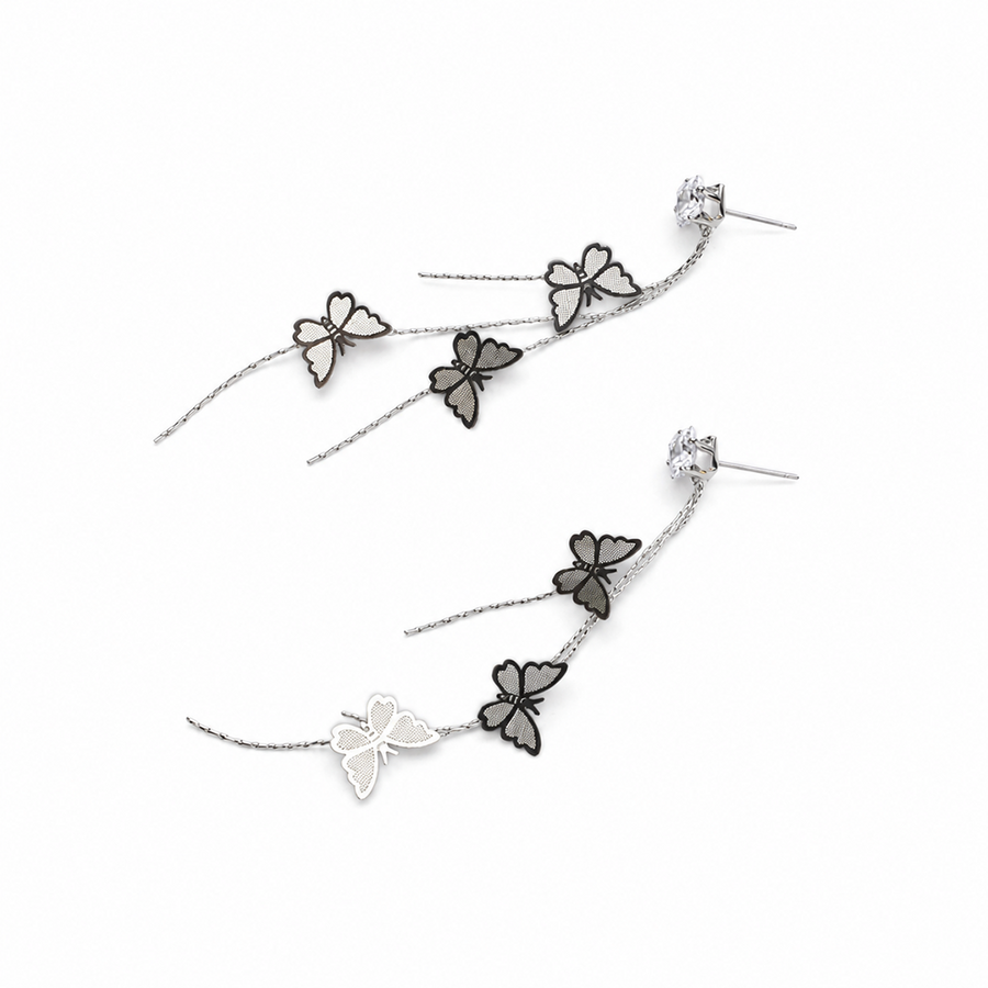 Butterfly Drop Earrings