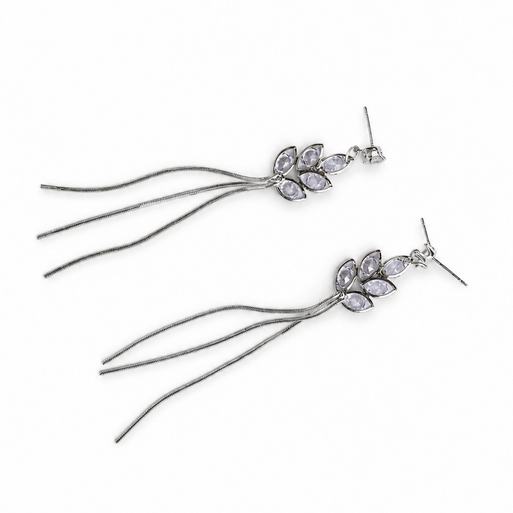 Leaf Tassel Danglers