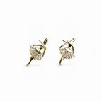 Ballerina Stud Earrings