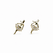 Ballerina Stud Earrings