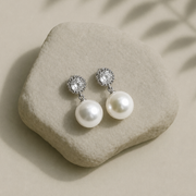 Pearl Drop Studs