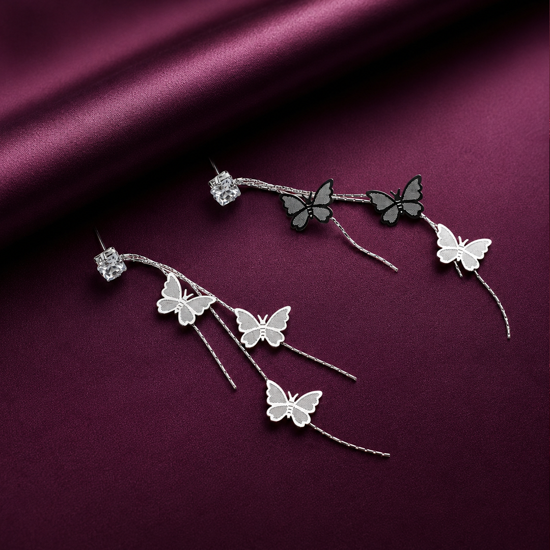 Butterfly Drop Earrings