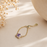 Violet Star Ring