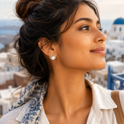 Pearl Orbit Stud Earring