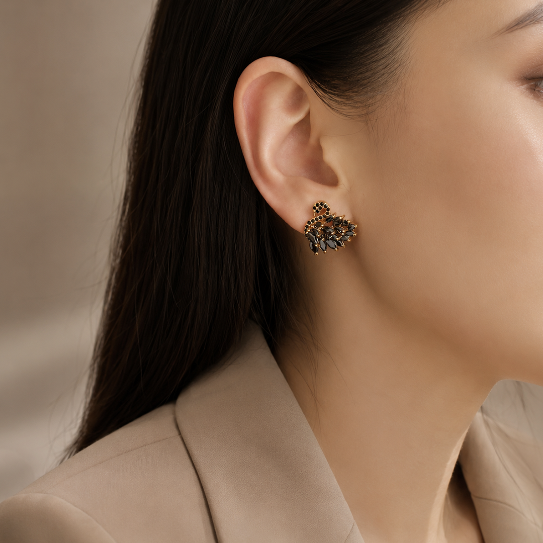 Black Swan Earrings