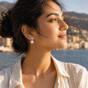 Pearl Drop Studs