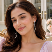 Butterfly Drop Earrings