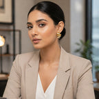 Glam Twist Spiral Earrings