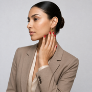 Fluid Hoop Earrings