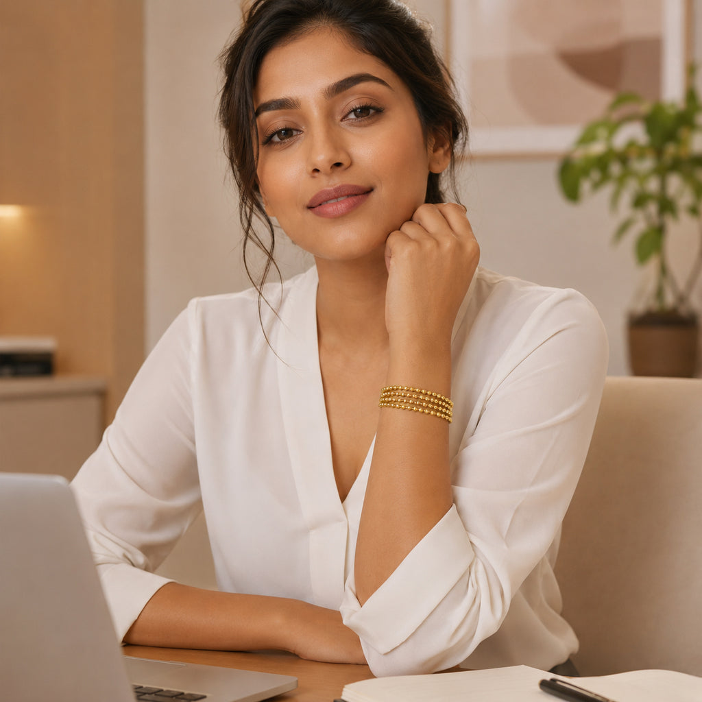 Tribead Bangle