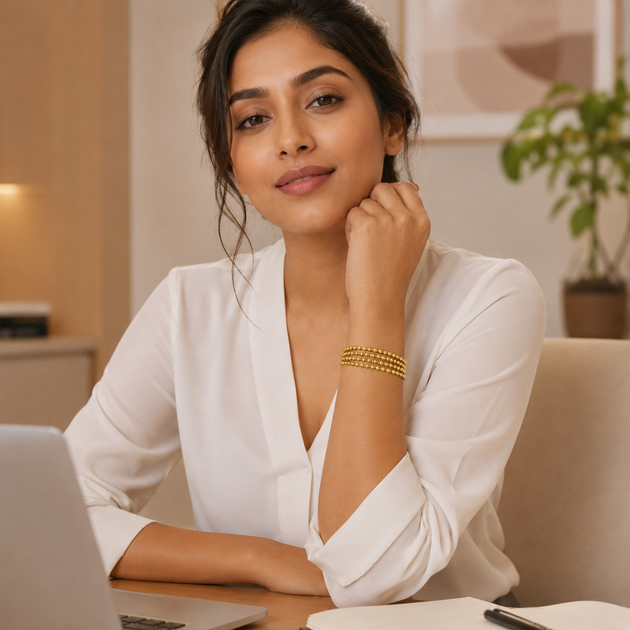 Tribead Bangle