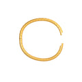 Celeste Textured Gold Bangle