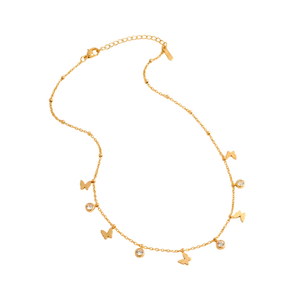 Flutter Muse Butterfly Charm Necklaces