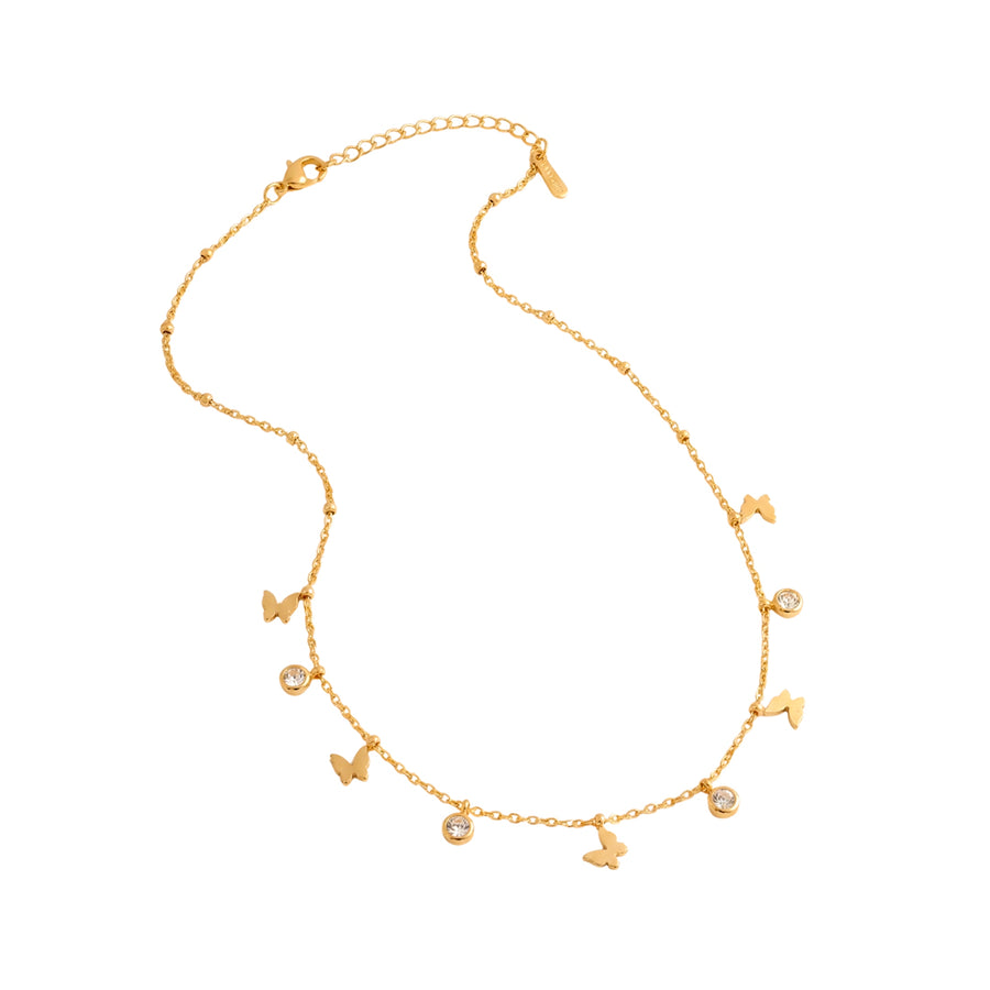 Flutter Muse Butterfly Charm Necklaces