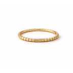 Celeste Textured Gold Bangle