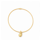 Organic drop pendant Necklaces