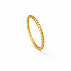 Celeste Textured Gold Bangle