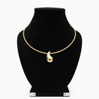 Organic drop pendant Necklaces