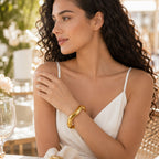 Glame Wave Bangle