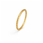 Celeste Textured Gold Bangle