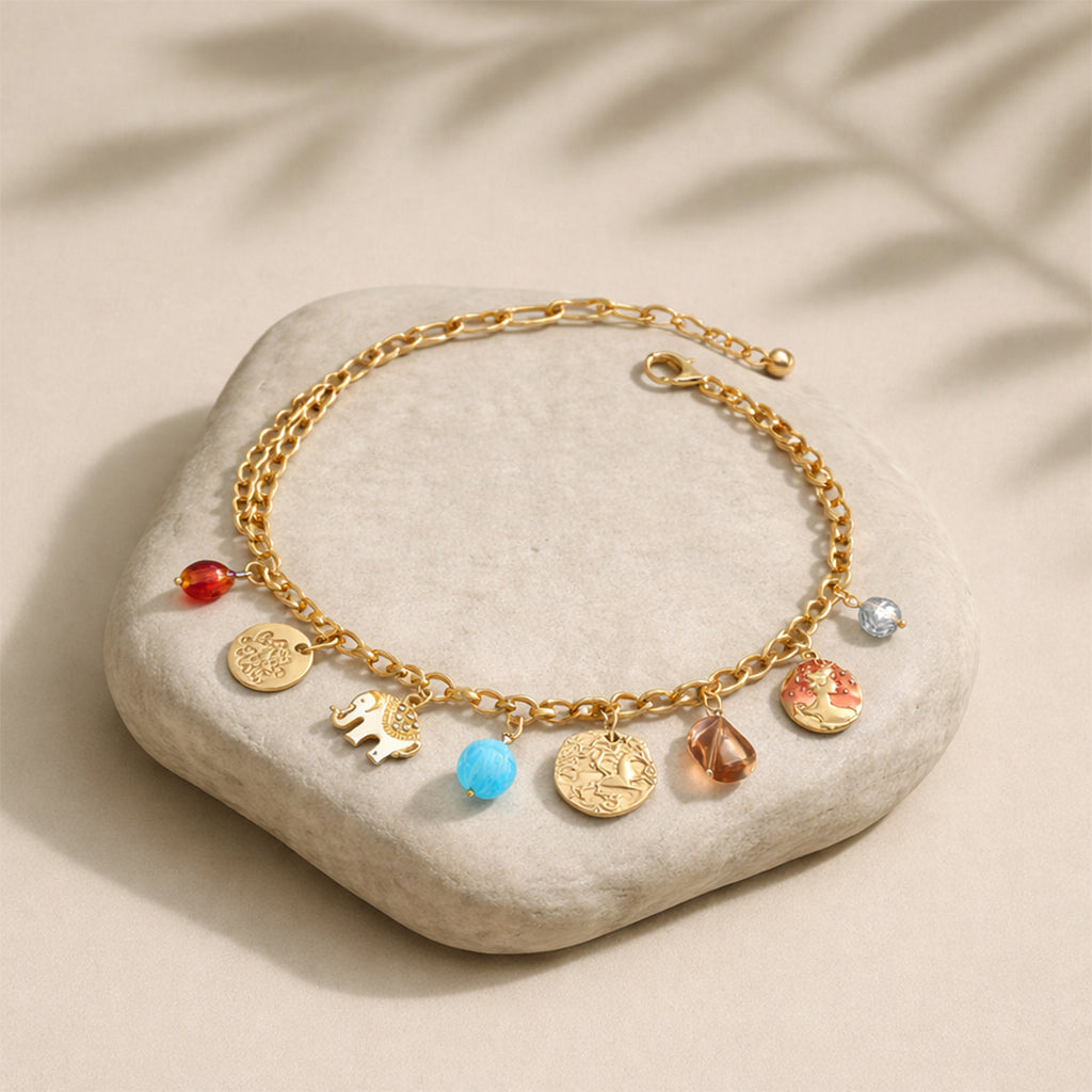 Celeste Coin vintage charm Necklaces