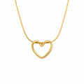 Intertwined Love Heart Pendant