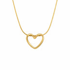 Intertwined Love Heart Pendant
