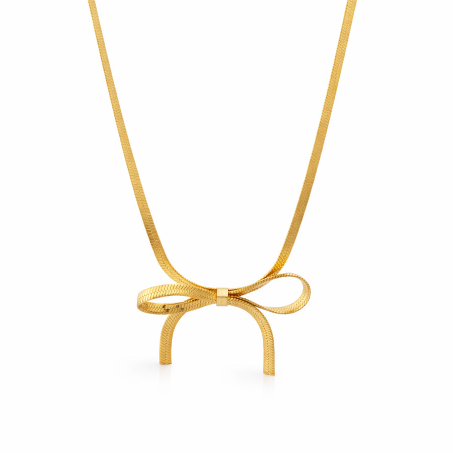 Flutter Knot Statement Necklaces Set