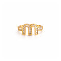 Aurora Arch Crystal Ring