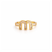 Aurora Arch Crystal Ring