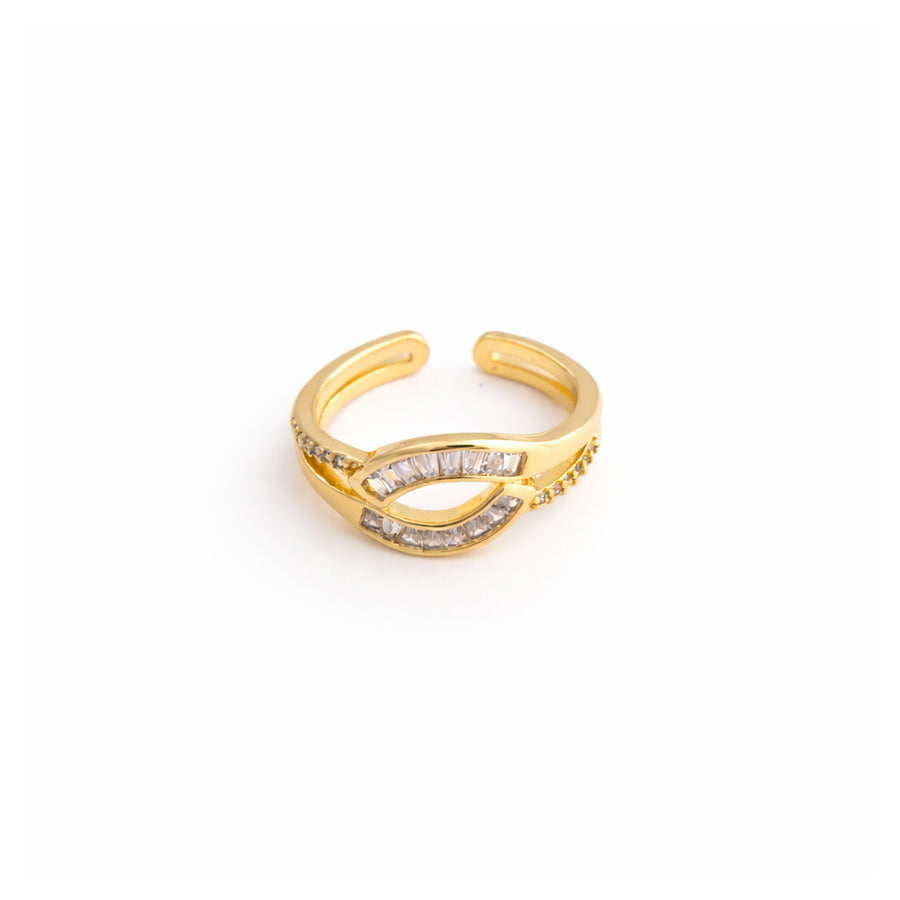 Eternal Curve Spark Ring