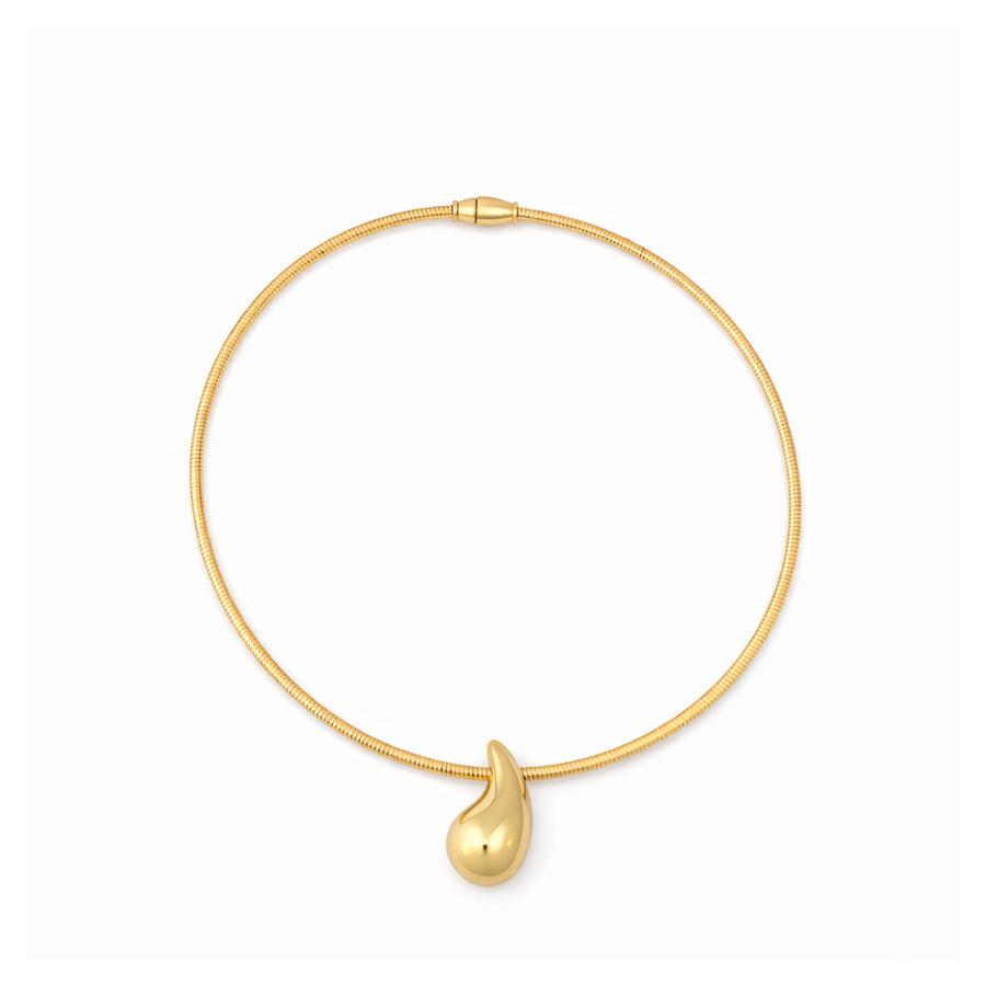 organic drop pendant Necklaces