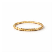 Celeste Textured Gold Bangle