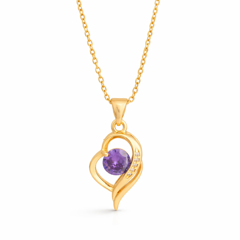 Midnight Swirl Blue Stone Pendant