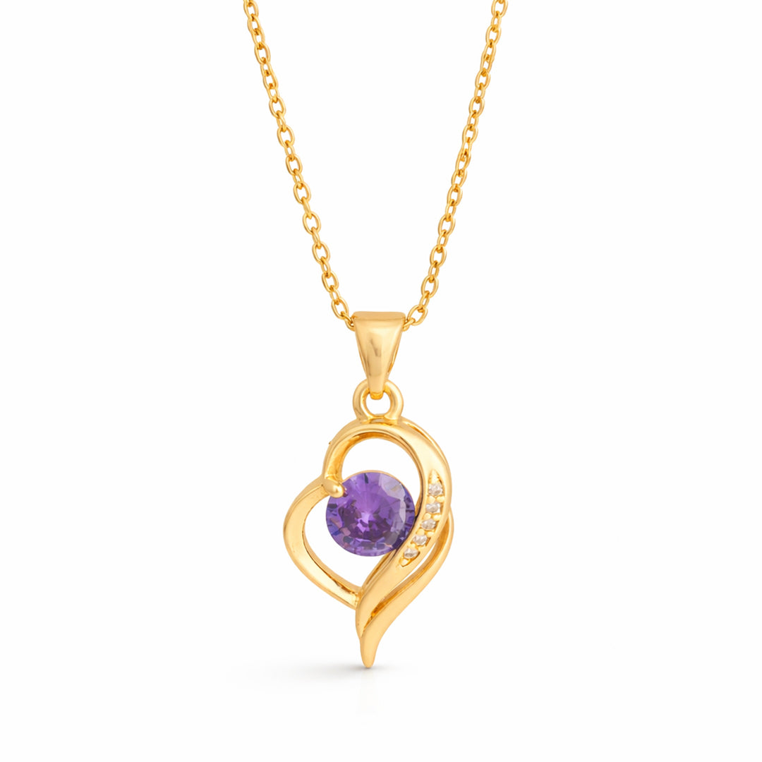 Midnight Swirl Blue Stone Pendant